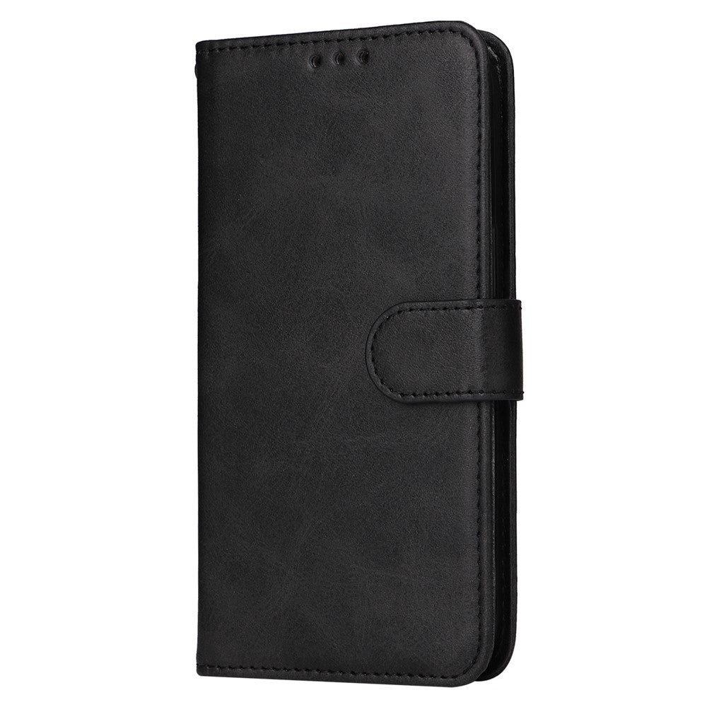 For Xiaomi Redmi Note 14S 4G / Note 13 Pro 4G / Poco M6 Pro 4G Case Calf Texture Photo Slot Phone Cover