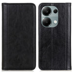 For Xiaomi Redmi Note 13 4G Protective Cover Split Leather Litchi Texture Phone Case