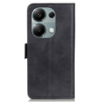 For Xiaomi Redmi Note 13 4G Leather Case Stand Magnetic Closure Flip Cover