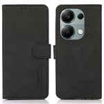 KHAZNEH For Xiaomi Redmi Note 13 4G Leather Case with TPU Shockproof Shell Wallet Phone Cover