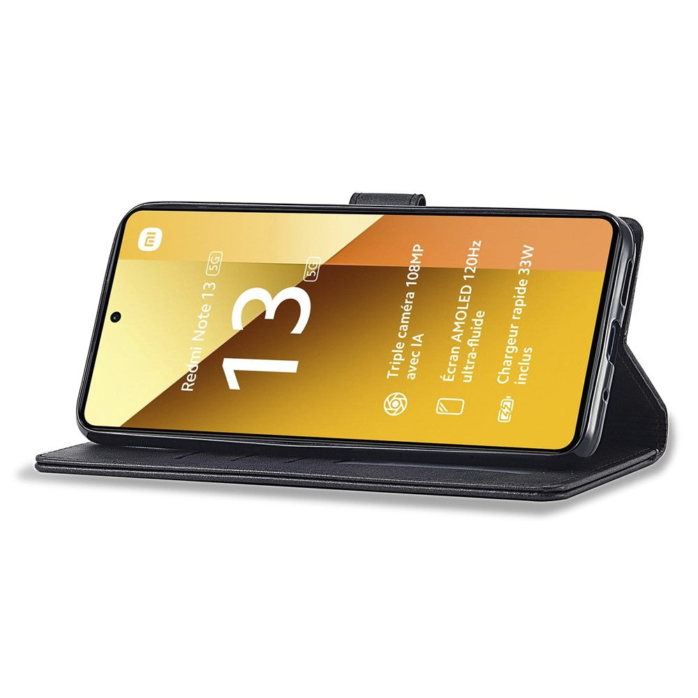 LC.IMEEKE För Xiaomi Redmi Note 13 5G Fodral Flip Läder Plånboksfodral mobilskal