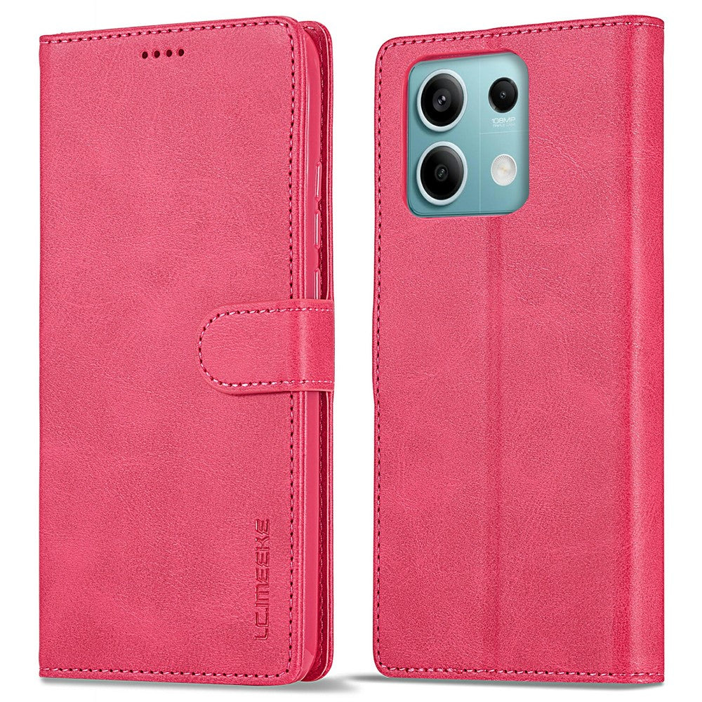 LC.IMEEKE För Xiaomi Redmi Note 13 5G Fodral Flip Läder Plånboksfodral mobilskal