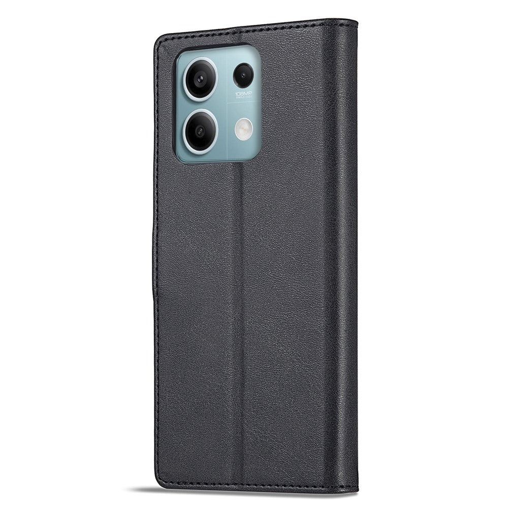 LC.IMEEKE For Xiaomi Redmi Note 13 Pro 5G / Poco X6 5G Case Wallet Stand Calf Texture Leather Phone Cover