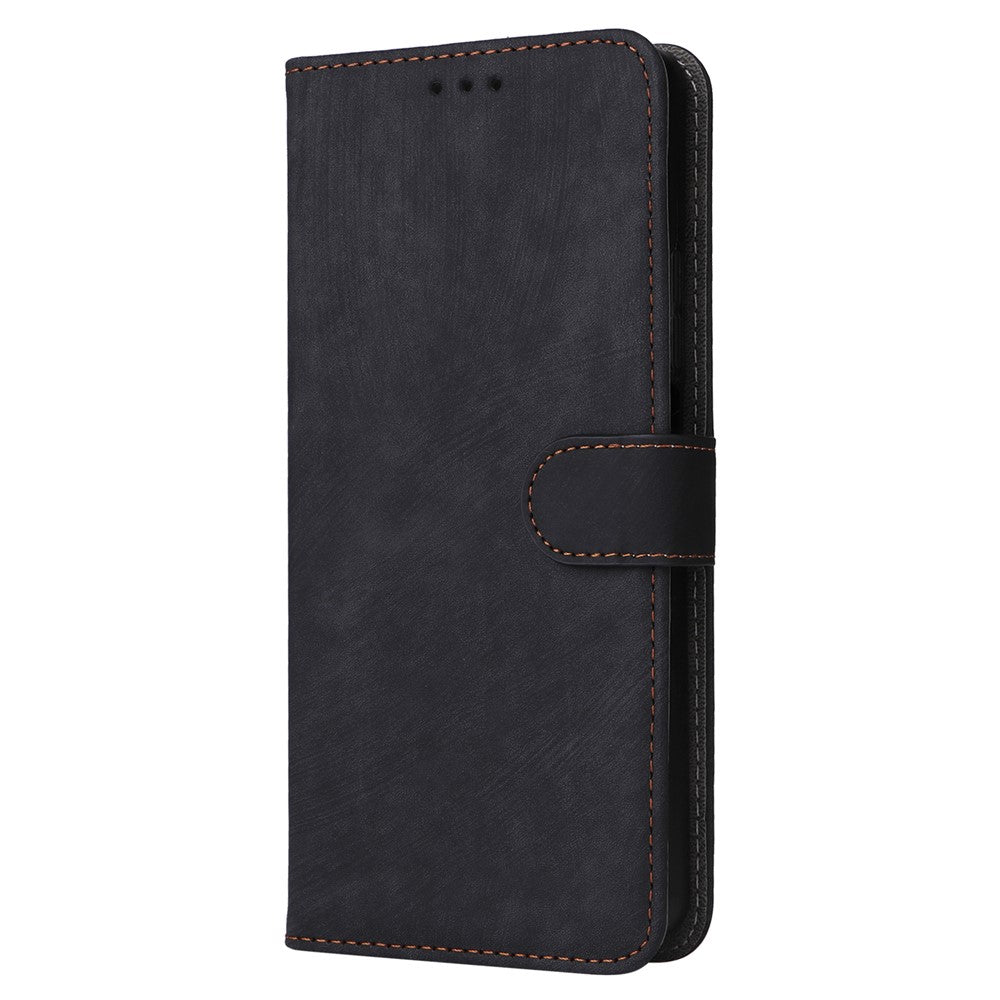 For Xiaomi Redmi Note 13 Pro 4G / Poco M6 Pro 4G / Note 14S 4G Case with Strap RFID Blocking PU Leather Cover Stand
