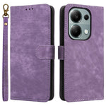 For Xiaomi Redmi Note 13 Pro 4G / Poco M6 Pro 4G / Note 14S 4G Case with Strap RFID Blocking PU Leather Cover Stand