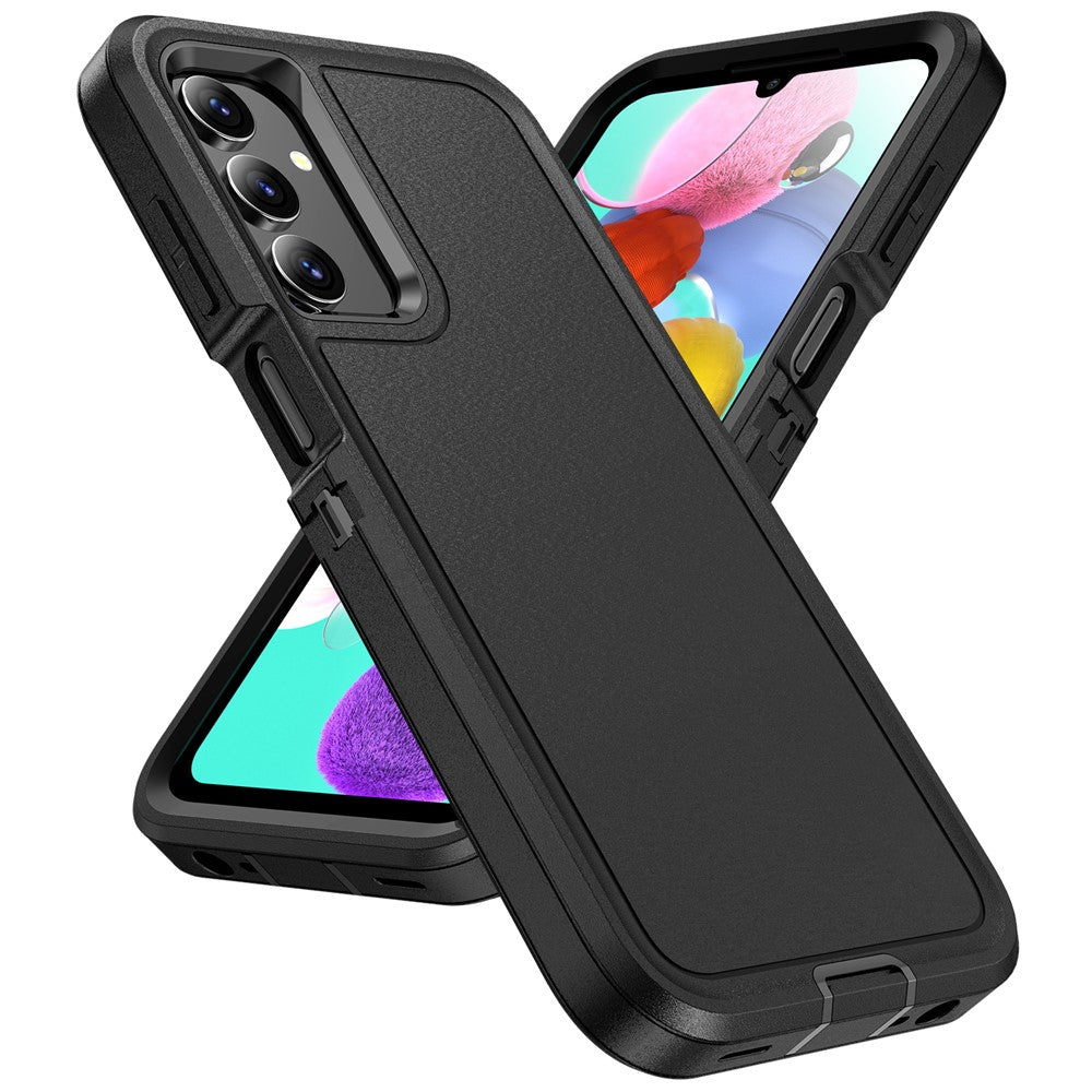 Til Samsung Galaxy A15 4G Stødsikkert Cover PC+TPU+PC Telefonbagcover