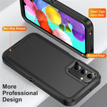 Til Samsung Galaxy A15 4G Stødsikkert Cover PC+TPU+PC Telefonbagcover