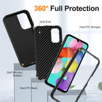 Til Samsung Galaxy A15 4G Stødsikkert Cover PC+TPU+PC Telefonbagcover