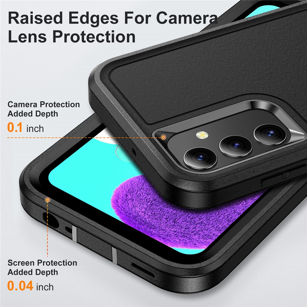 Til Samsung Galaxy A15 4G Stødsikkert Cover PC+TPU+PC Telefonbagcover