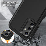Til Samsung Galaxy A15 4G Stødsikkert Cover PC+TPU+PC Telefonbagcover