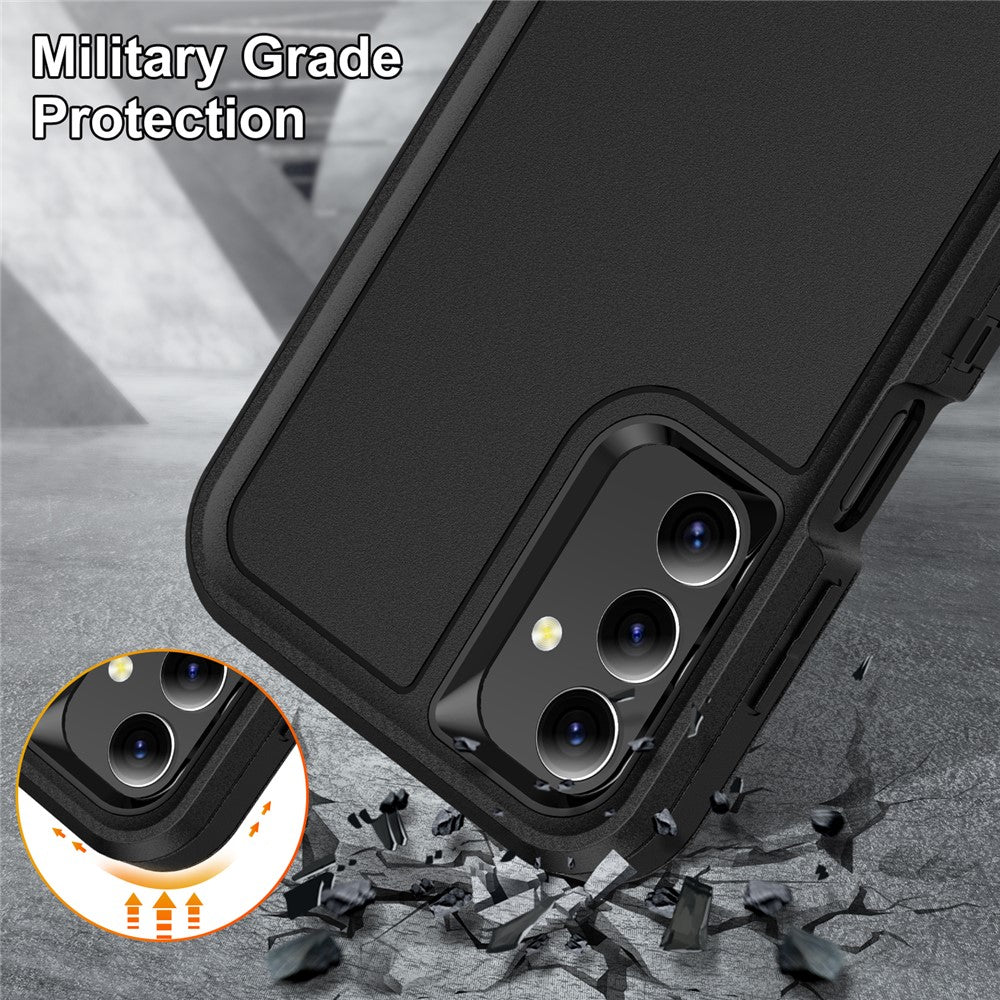 Til Samsung Galaxy A15 4G Stødsikkert Cover PC+TPU+PC Telefonbagcover