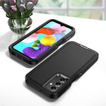 Til Samsung Galaxy A15 4G Stødsikkert Cover PC+TPU+PC Telefonbagcover