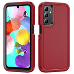 Til Samsung Galaxy A15 4G Stødsikkert Cover PC+TPU+PC Telefonbagcover