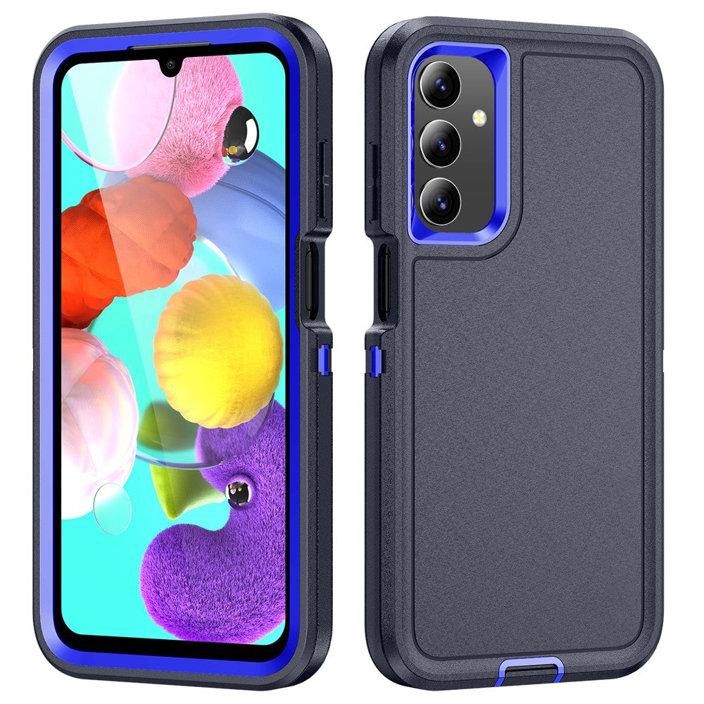 Til Samsung Galaxy A15 4G Stødsikkert Cover PC+TPU+PC Telefonbagcover