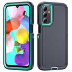 Til Samsung Galaxy A15 4G Stødsikkert Cover PC+TPU+PC Telefonbagcover
