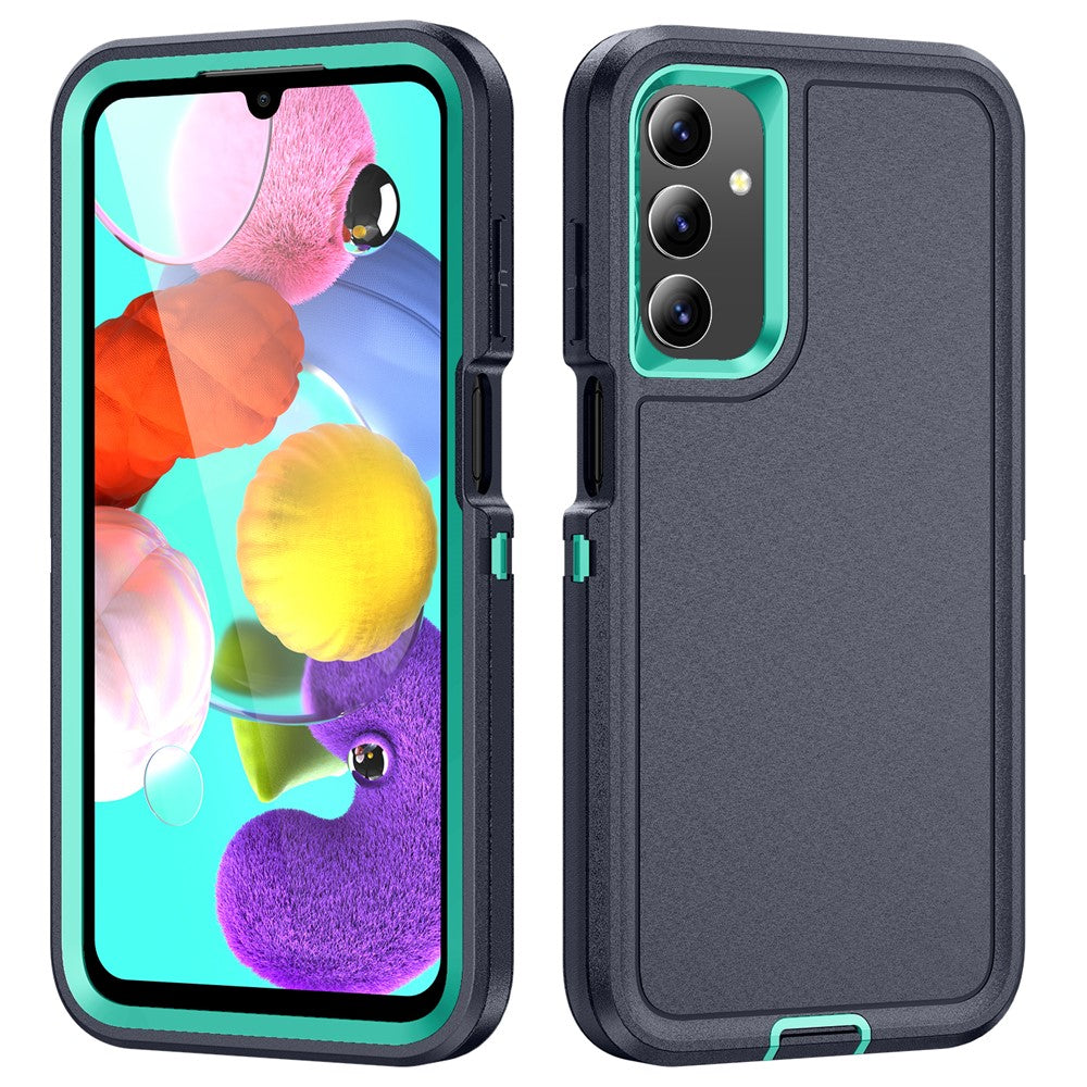 Til Samsung Galaxy A15 4G Stødsikkert Cover PC+TPU+PC Telefonbagcover