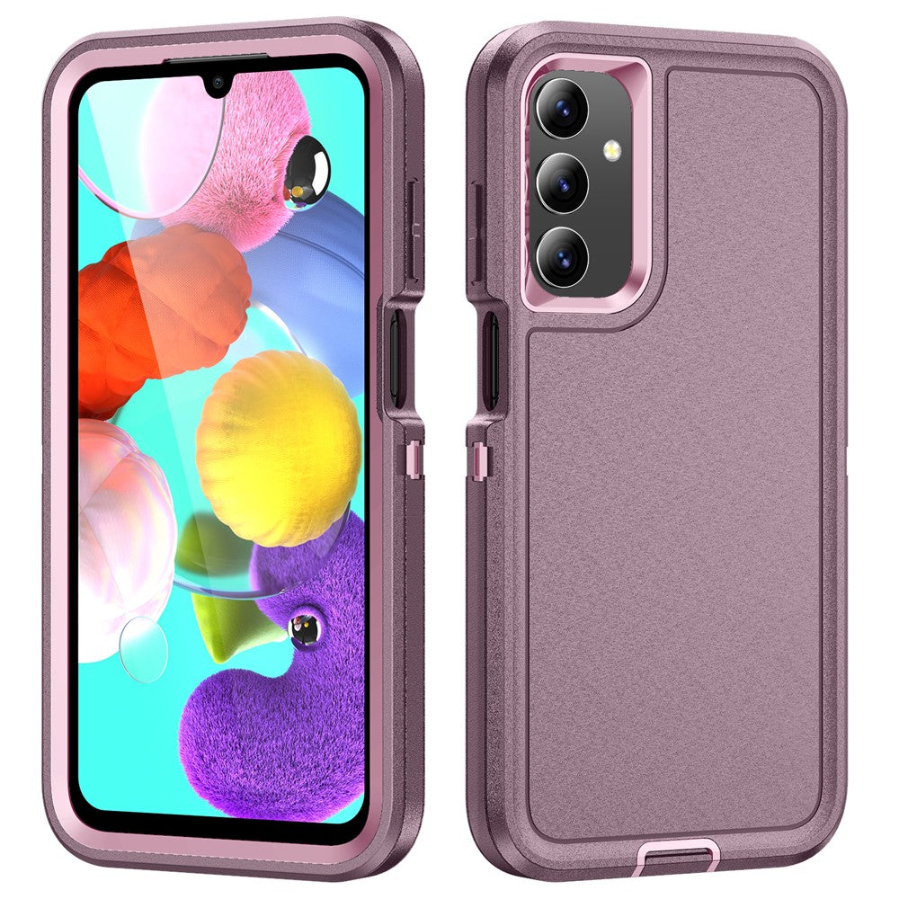 Til Samsung Galaxy A15 4G Stødsikkert Cover PC+TPU+PC Telefonbagcover