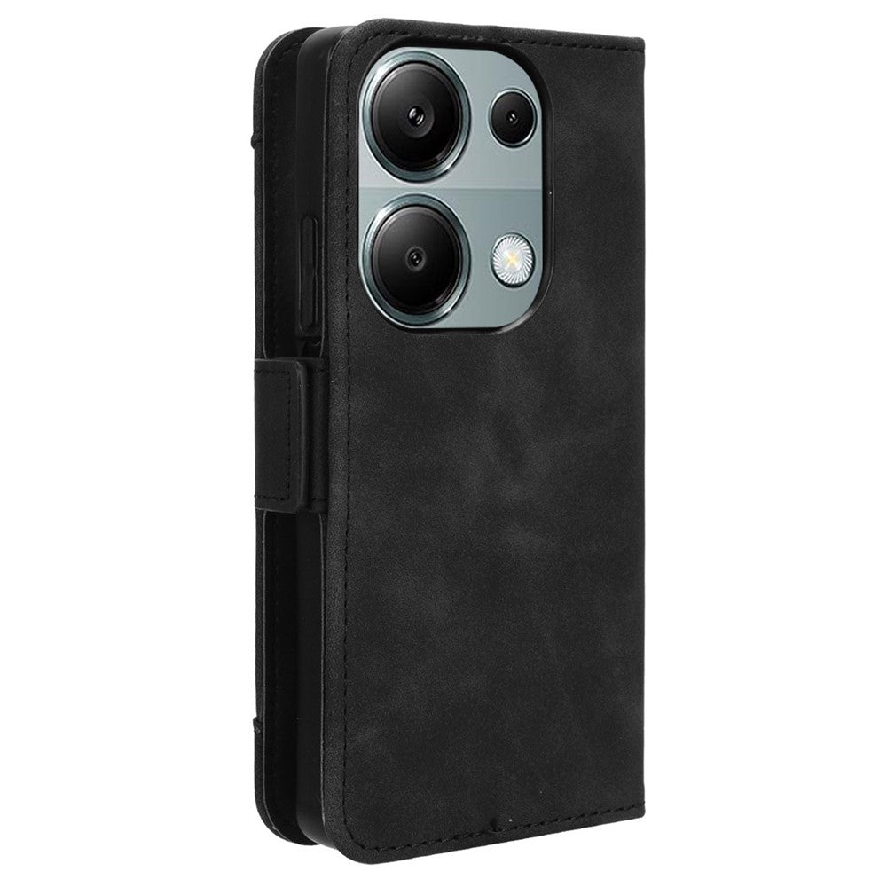 For Xiaomi Redmi Note 13 Pro 4G / Poco M6 Pro 4G / Note 14S 4G Case Multiple Card Slots Leather Phone Cover