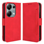 For Xiaomi Redmi Note 13 Pro 4G / Poco M6 Pro 4G / Note 14S 4G Case Multiple Card Slots Leather Phone Cover