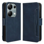 For Xiaomi Redmi Note 13 Pro 4G / Poco M6 Pro 4G / Note 14S 4G Case Multiple Card Slots Leather Phone Cover