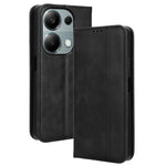 For Xiaomi Redmi Note 13 Pro 4G / Poco M6 Pro 4G / Note 14S 4G Wallet Case Leather Vintage Phone Cover