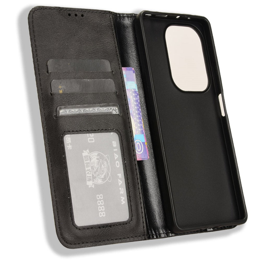 For Xiaomi Redmi Note 13 Pro 4G / Poco M6 Pro 4G / Note 14S 4G Wallet Case Leather Vintage Phone Cover