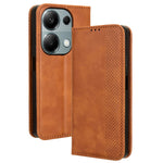 For Xiaomi Redmi Note 13 Pro 4G / Poco M6 Pro 4G / Note 14S 4G Wallet Case Leather Vintage Phone Cover
