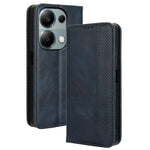 For Xiaomi Redmi Note 13 Pro 4G / Poco M6 Pro 4G / Note 14S 4G Wallet Case Leather Vintage Phone Cover