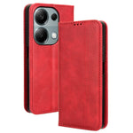 For Xiaomi Redmi Note 13 Pro 4G / Poco M6 Pro 4G / Note 14S 4G Wallet Case Leather Vintage Phone Cover