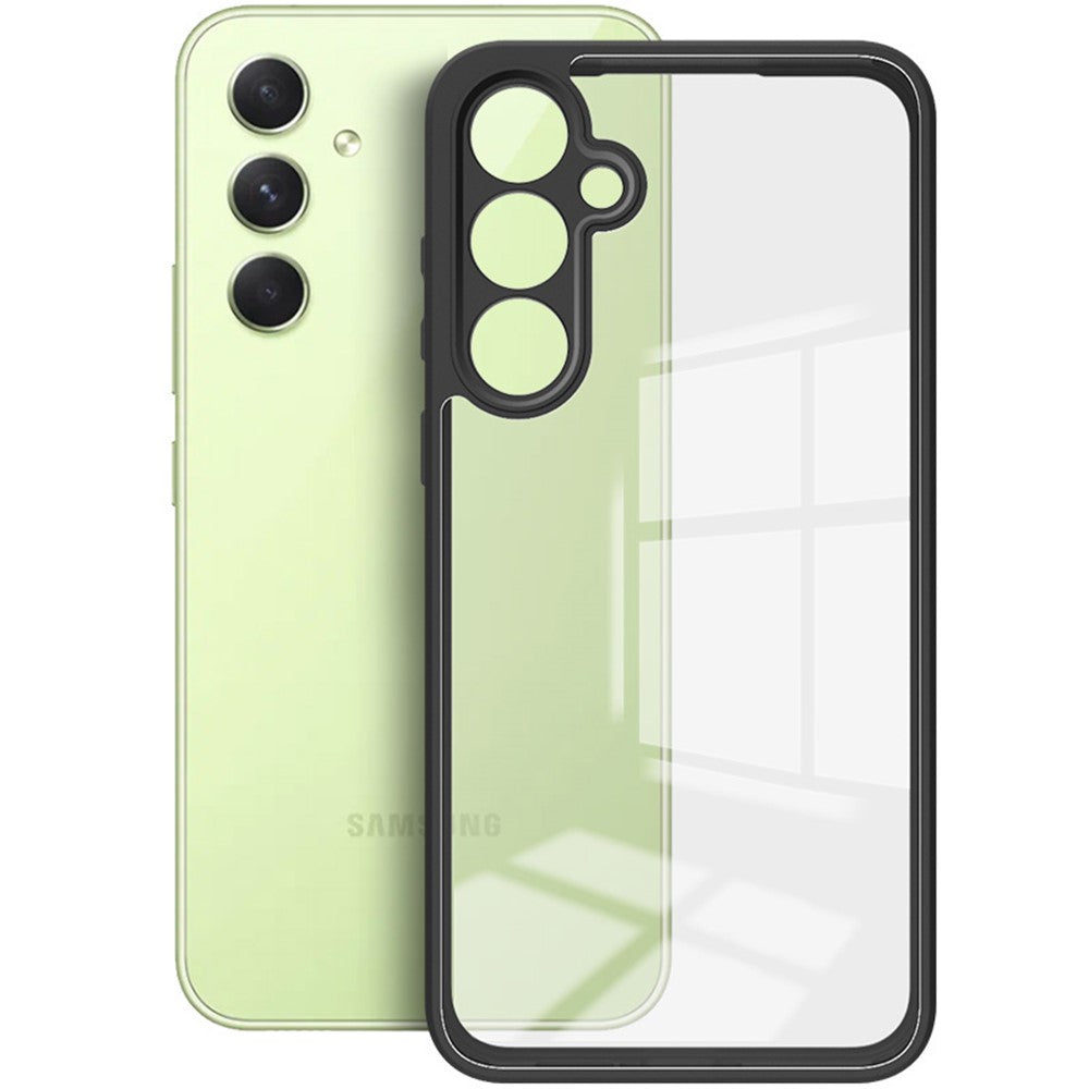 IMAK UX-9A-serien til Samsung Galaxy A35 5G Gennemsigtigt cover Airbagbeskyttelse TPU + PC telefoncover