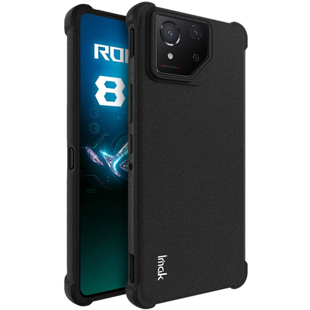 IMAK Til Asus ROG Phone 8 5G / 8 Pro 5G TPU-etui Mat Stødsikkert Blødt Telefoncover