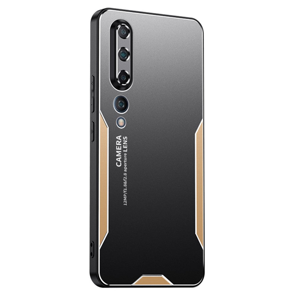 For Xiaomi Mi 10 Shockproof Case Aluminum Alloy Protective Back Shell with Camera Lens Cover