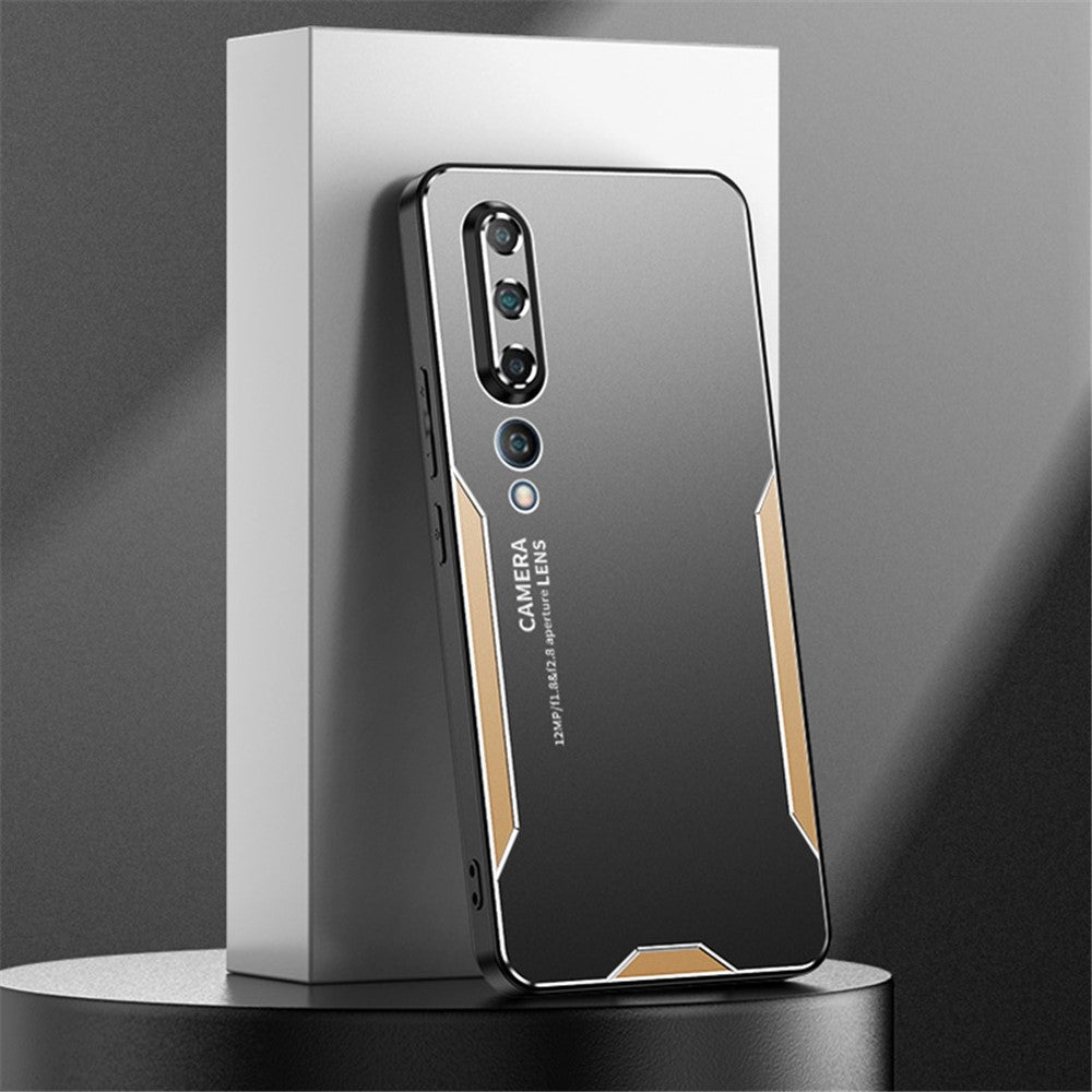 For Xiaomi Mi 10 Shockproof Case Aluminum Alloy Protective Back Shell with Camera Lens Cover