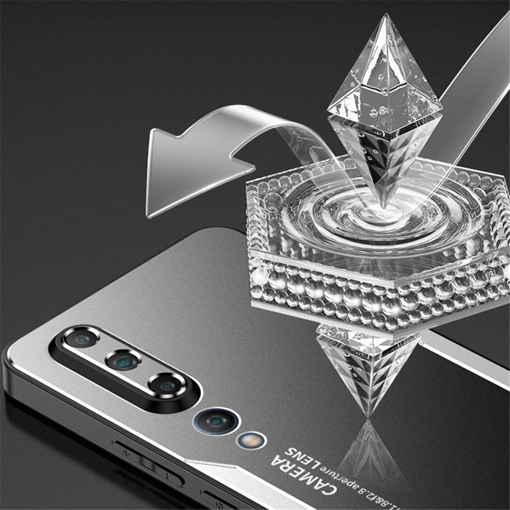 For Xiaomi Mi 10 Shockproof Case Aluminum Alloy Protective Back Shell with Camera Lens Cover