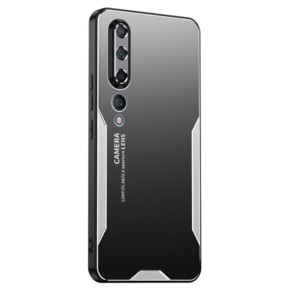 For Xiaomi Mi 10 Shockproof Case Aluminum Alloy Protective Back Shell with Camera Lens Cover