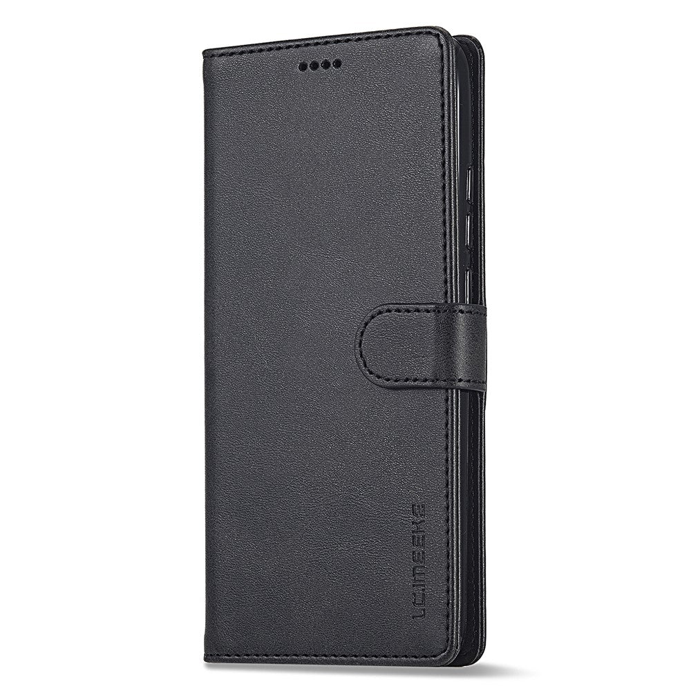 LC.IMEEKE For Xiaomi Redmi Note 13 4G Wallet Case Calf Texture Leather Folio Phone Cover