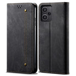 For Xiaomi Redmi Note 13 Pro+ 5G Phone Case Jeans Cloth Texture Leather Cover