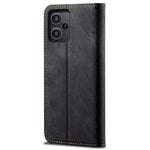 For Xiaomi Redmi Note 13 Pro+ 5G Phone Case Jeans Cloth Texture Leather Cover