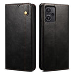 For Xiaomi Redmi Note 13 Pro+ 5G Phone Case Waxy Crazy Horse Texture Wallet Cover