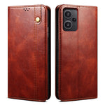 For Xiaomi Redmi Note 13 Pro+ 5G Phone Case Waxy Crazy Horse Texture Wallet Cover