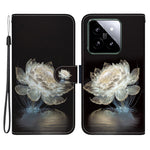 For Xiaomi 14 Phone Case Pattern Printing Wallet Leather Cover