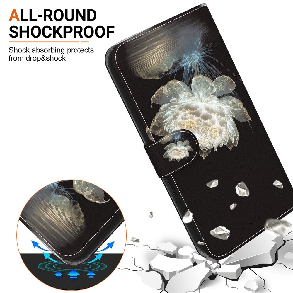 For Xiaomi 14 Phone Case Pattern Printing Wallet Leather Cover