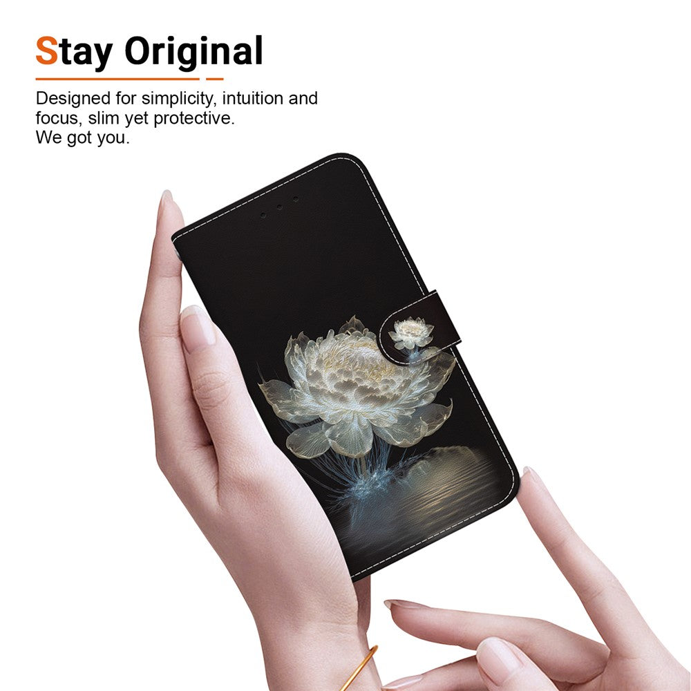 For Xiaomi 14 Phone Case Pattern Printing Wallet Leather Cover