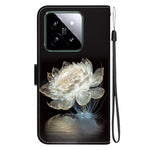 For Xiaomi 14 Phone Case Pattern Printing Wallet Leather Cover