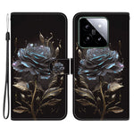 For Xiaomi 14 Phone Case Pattern Printing Wallet Leather Cover