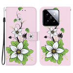For Xiaomi 14 Phone Case Pattern Printing Wallet Leather Cover