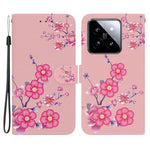 For Xiaomi 14 Phone Case Pattern Printing Wallet Leather Cover