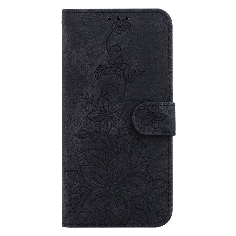 For Xiaomi 14 Pro Wallet Case Flower Imprinted Phone Cover