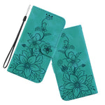 For Xiaomi 14 Leather Case Wallet Phone Cover Flower Pattern