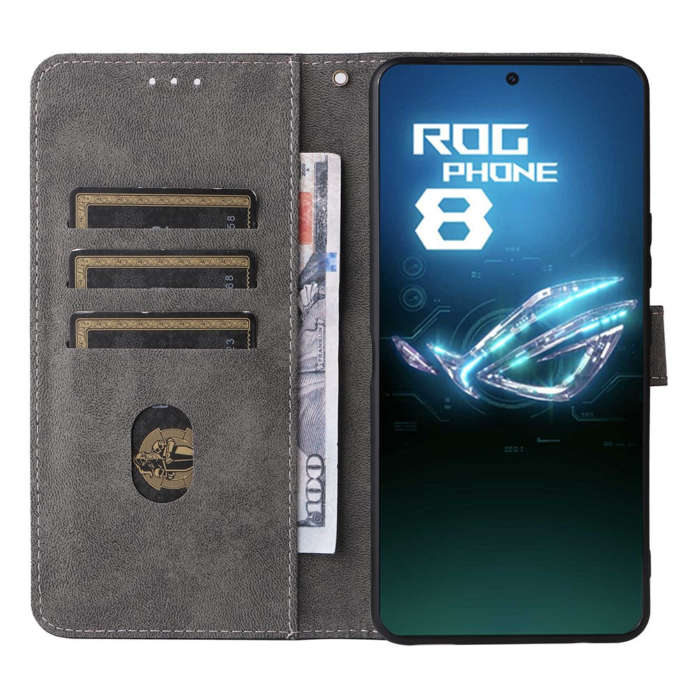 For Asus ROG Phone 8 5G / ROG Phone 8 Pro 5G Wallet Phone Case RFID Blocking PU Leather Cover